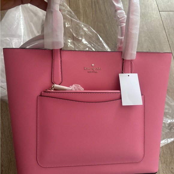 Kate Spade Pink Structured Tote - Picture 1 of 1